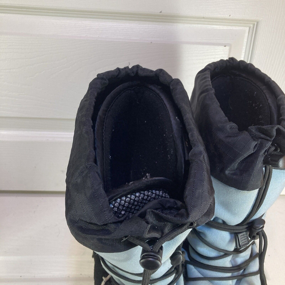 Baffin Technology Blue-Black Winter Boots Women’s Size 8 W Warm With Felts - Picture 3 of 8